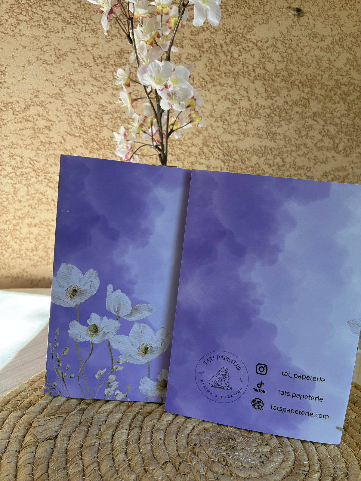 💜 Cahier A5 – Douceur Lilas