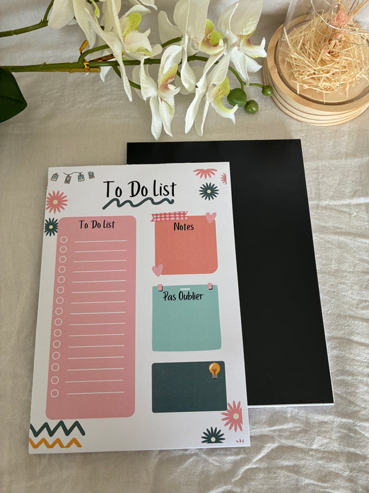 To do list Magnétique 🌼