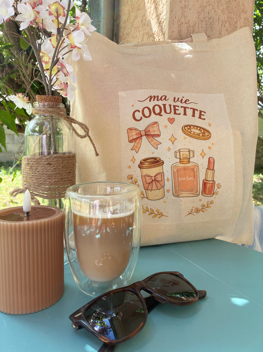 👜 Tote Bag Ma vie coquette