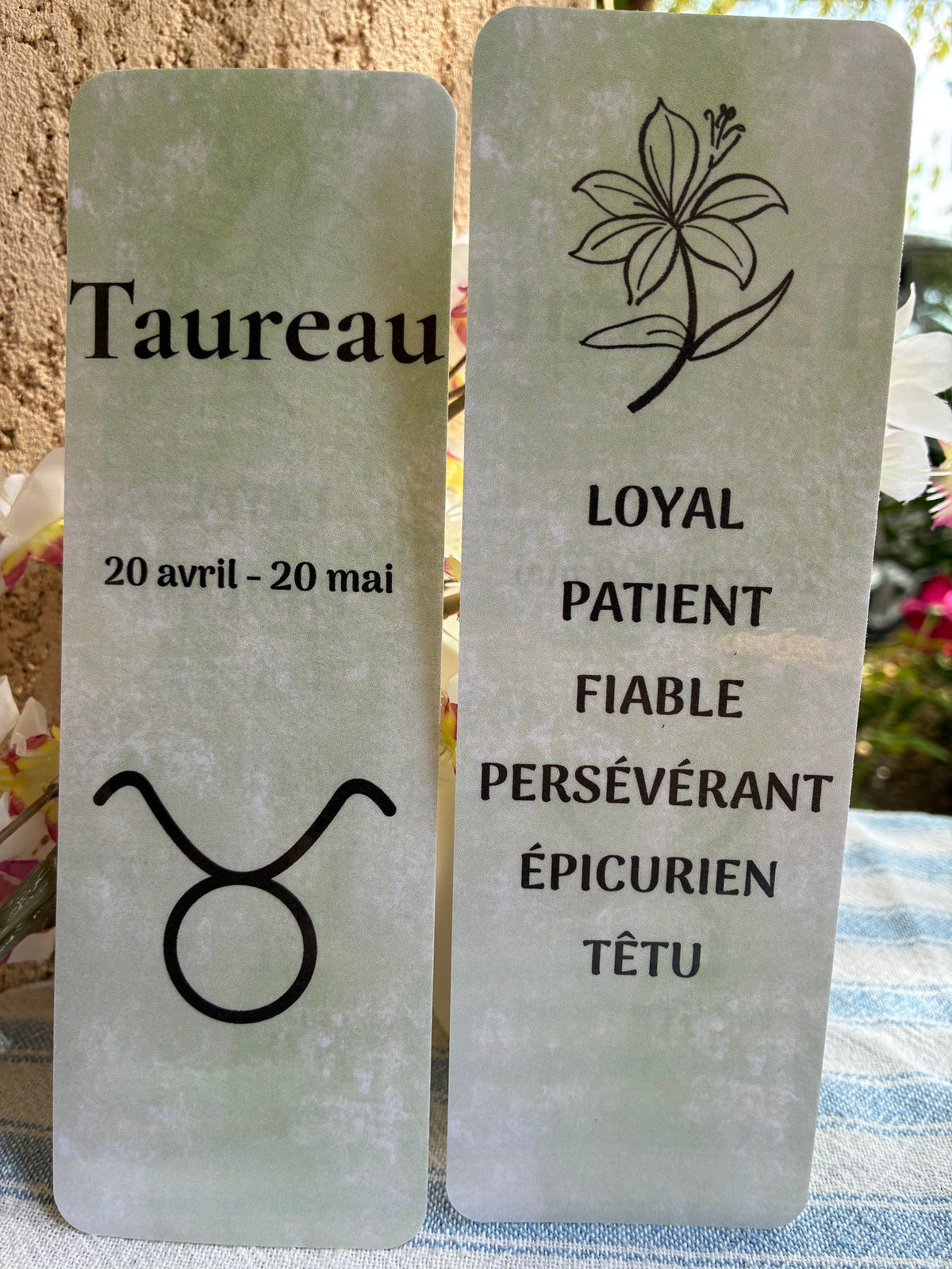 Marque page Taureau ♉️