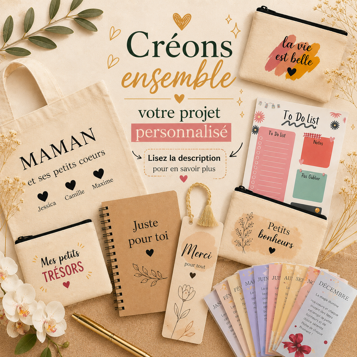 Demande de personnalisation