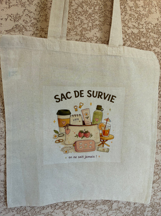 👜 Tote Bag Sac de survie