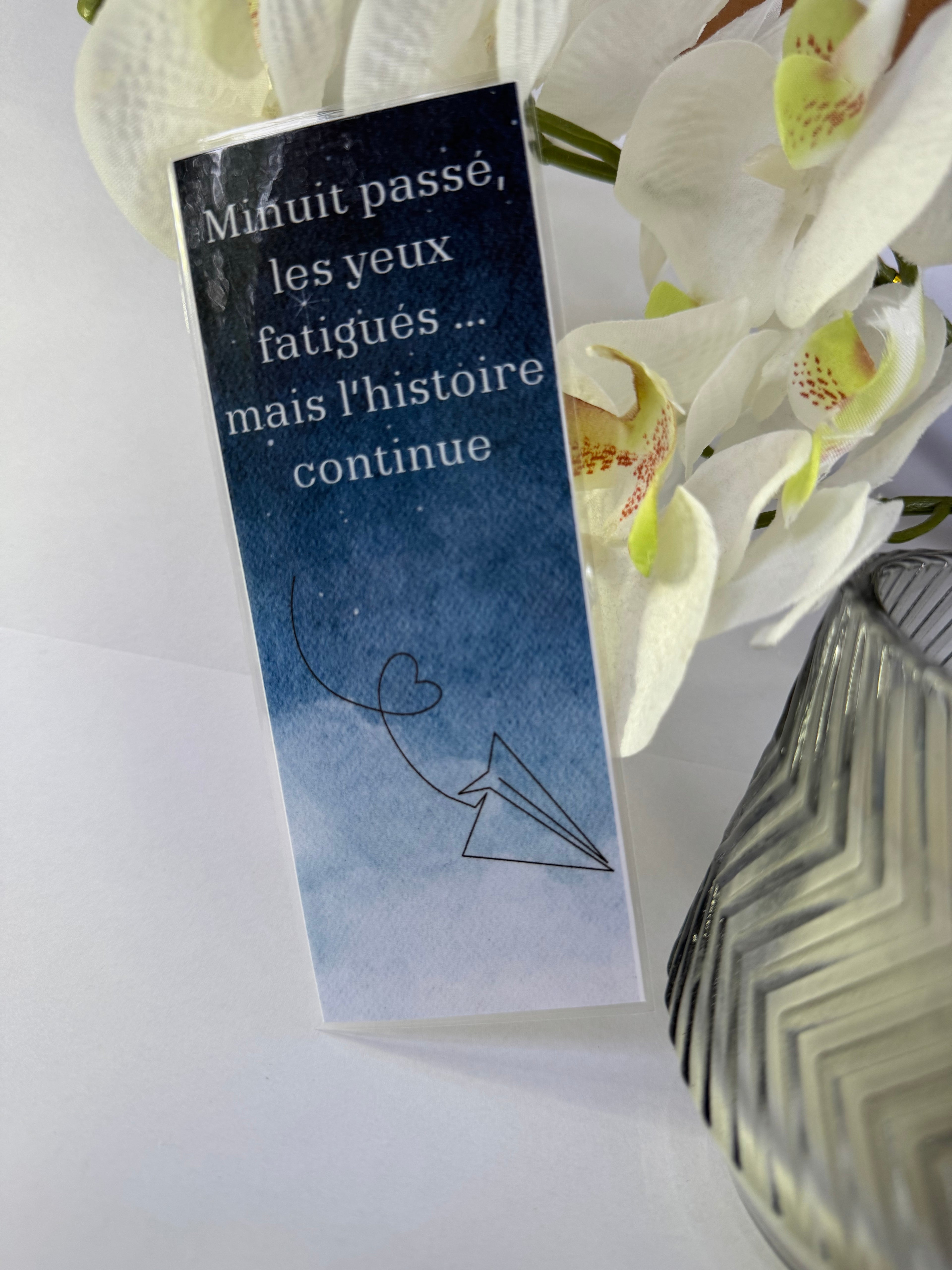 Marque-page “Minuit passé”
