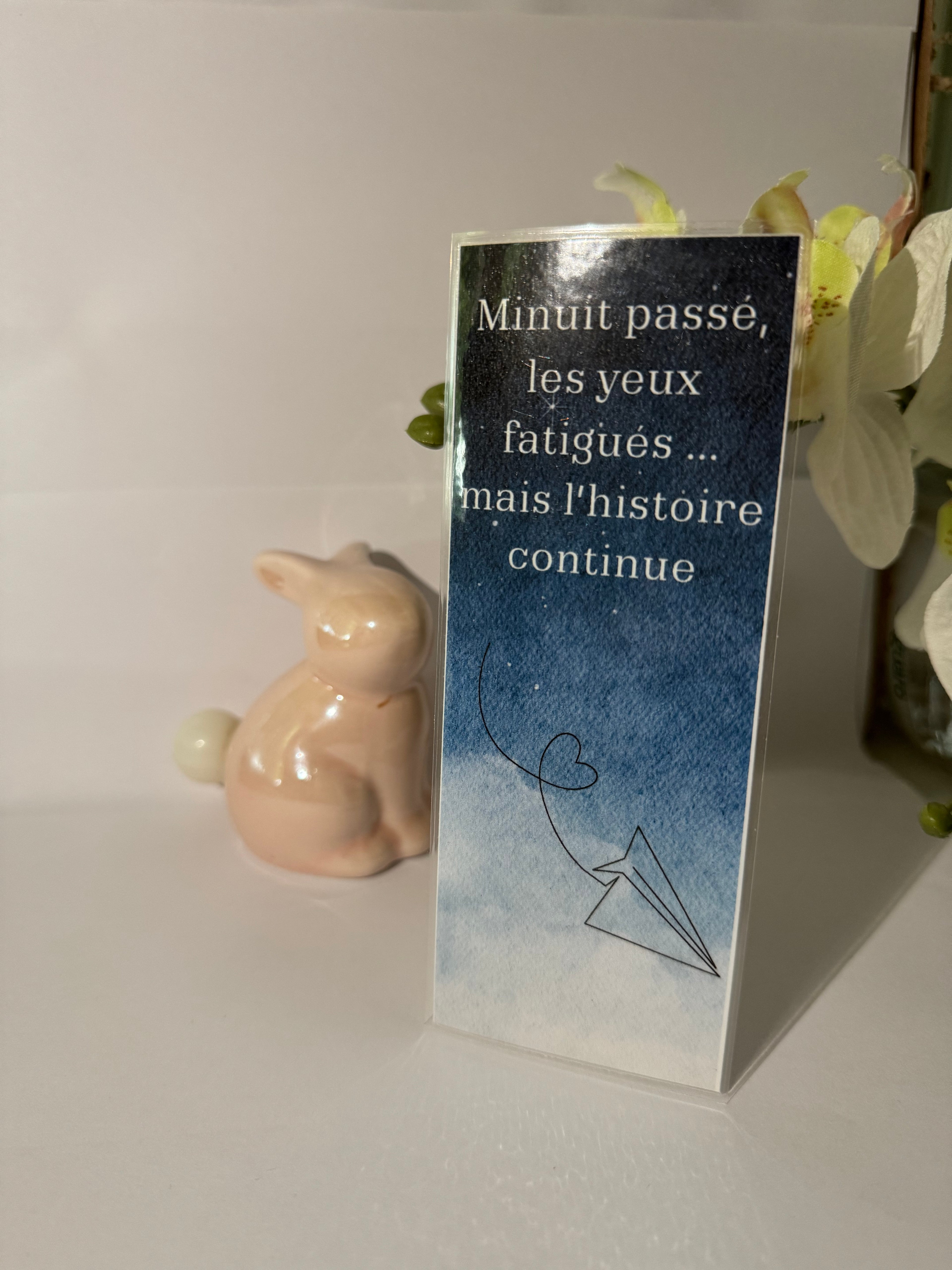 Marque-page “Minuit passé”