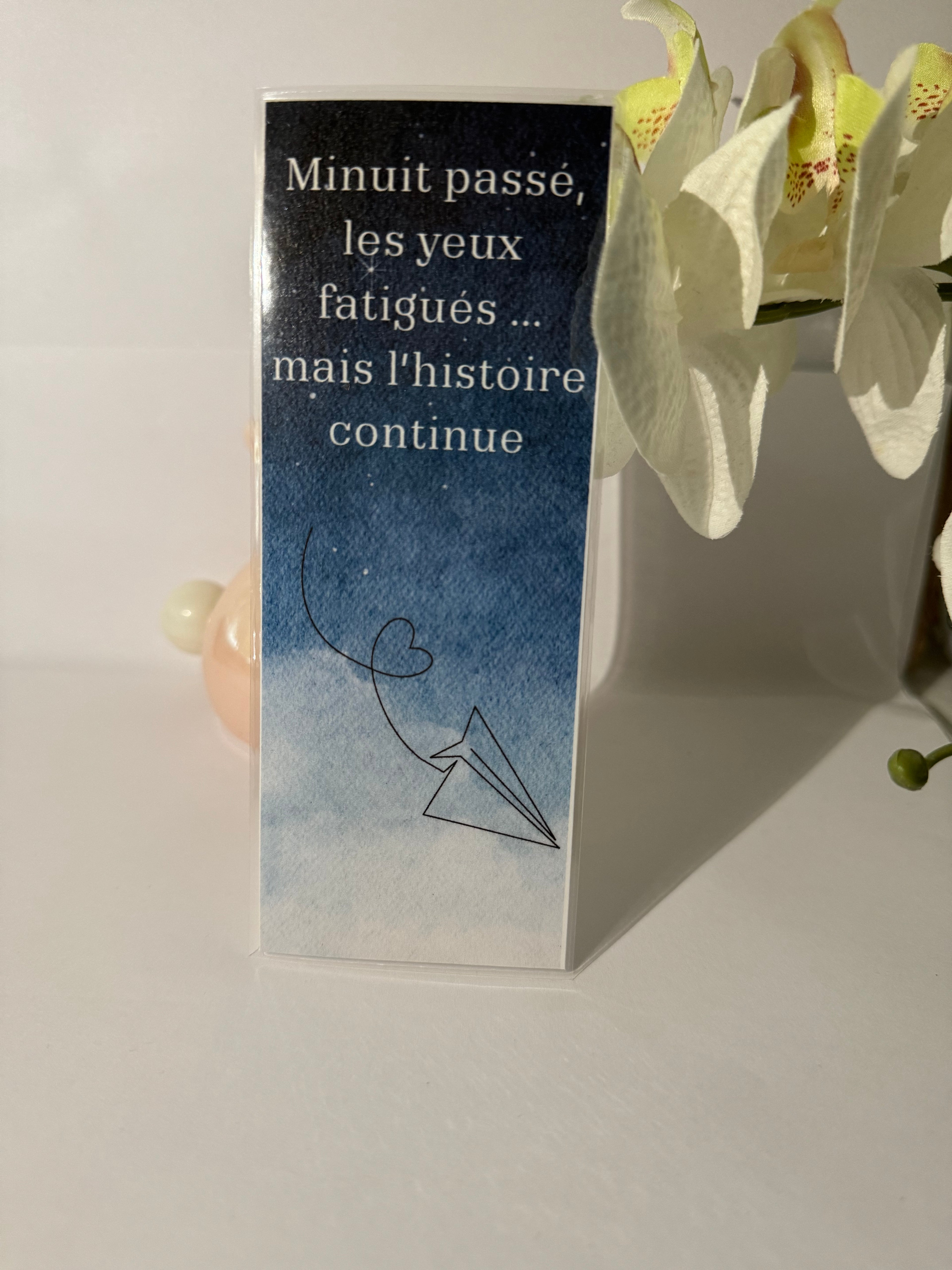 Marque-page “Minuit passé”