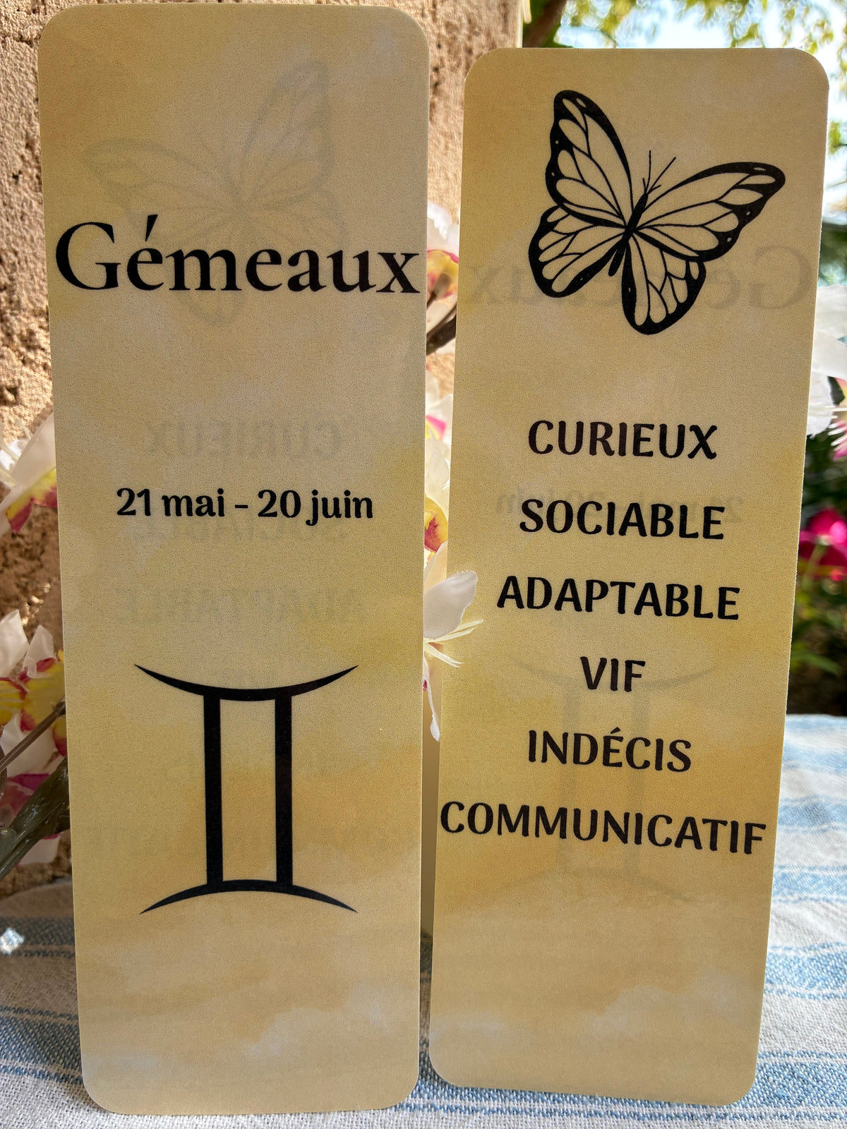 Marque page Gémeaux ♊️
