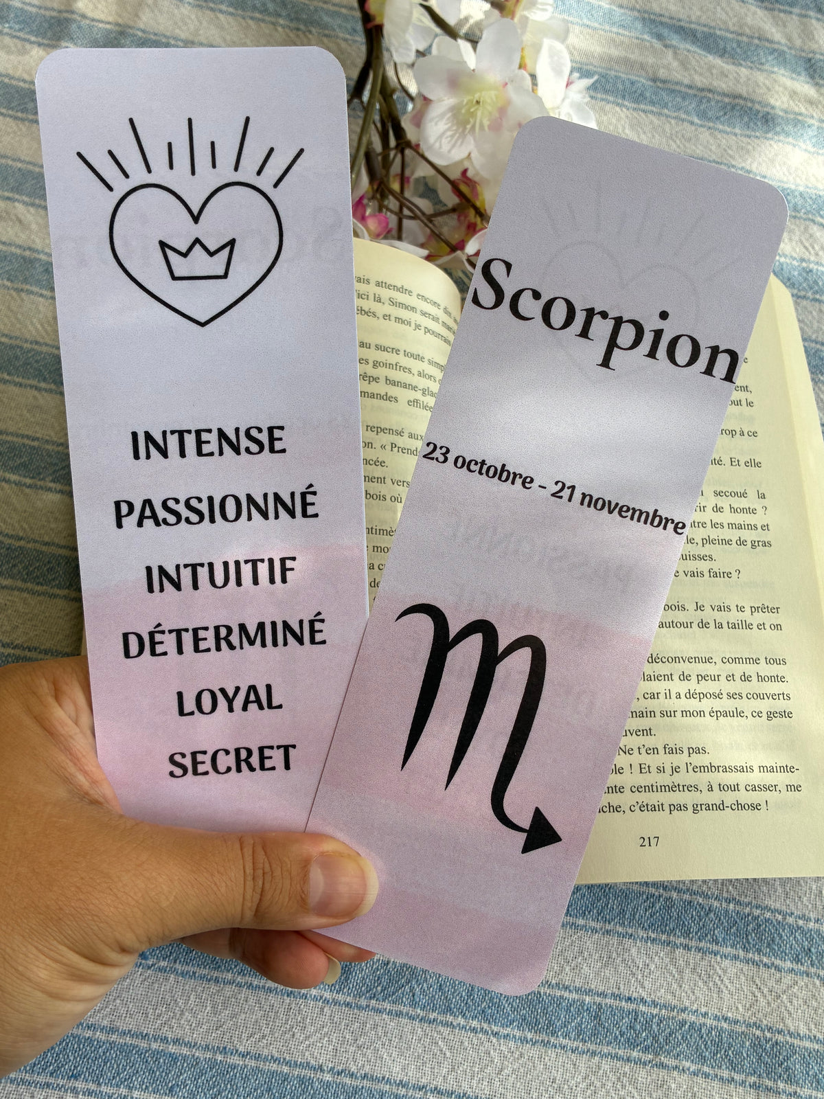 Marque page Scorpion ♏️