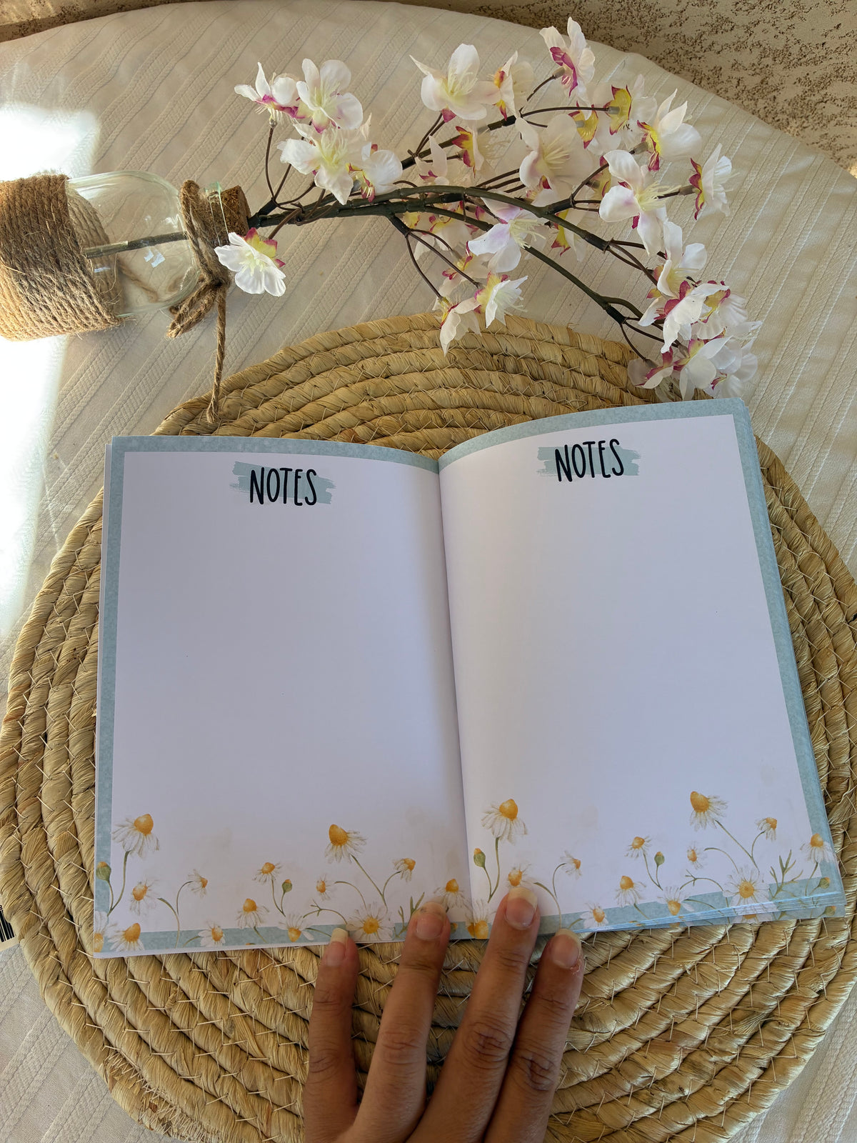 🌼 Cahier A5 – Petites Marguerites