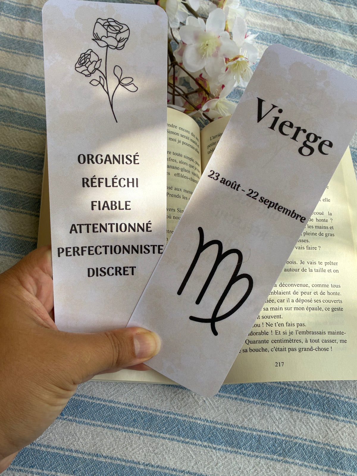 Marque page Vierge ♍️