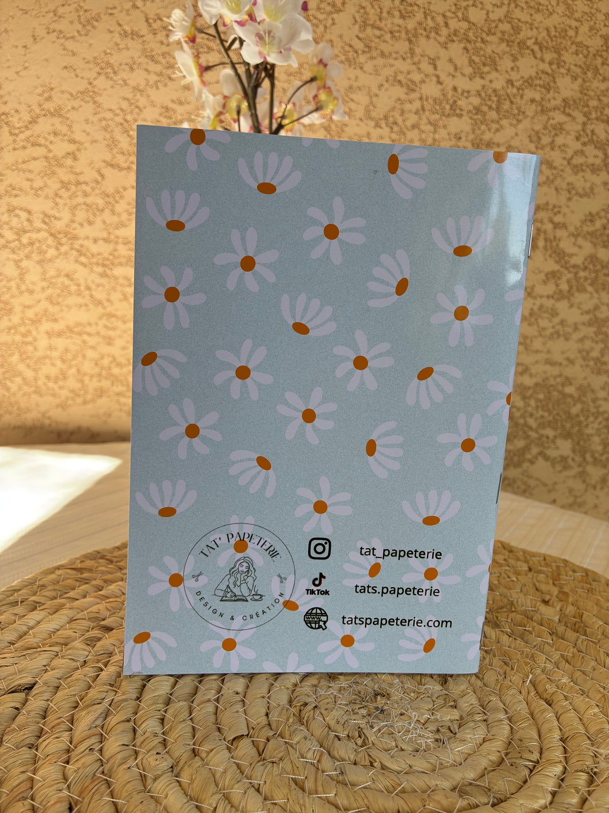 🌼 Cahier A5 – Petites Marguerites