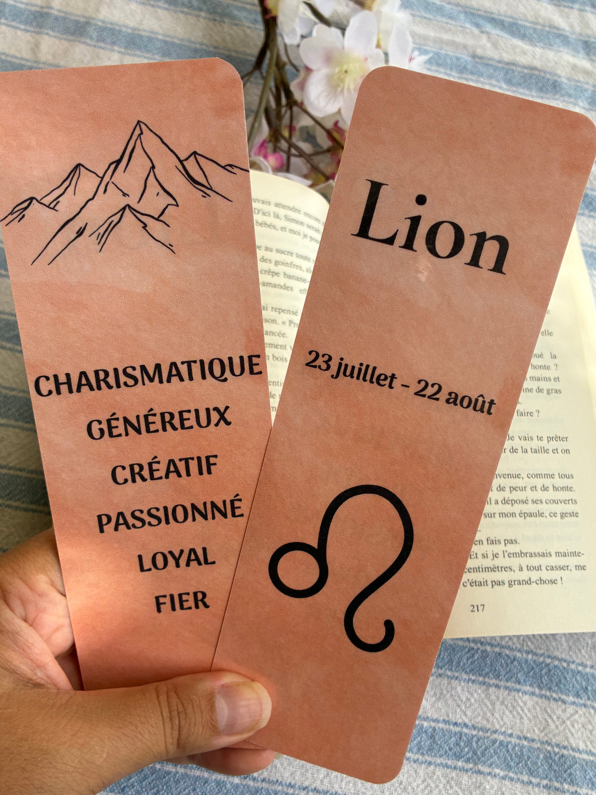 Marque page Lion ♌️