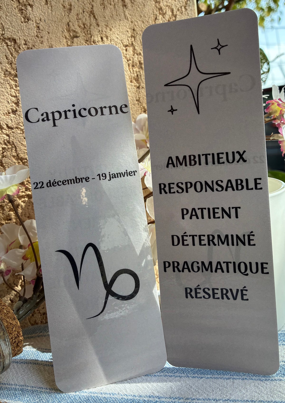 Marque page Capricorne ♑️