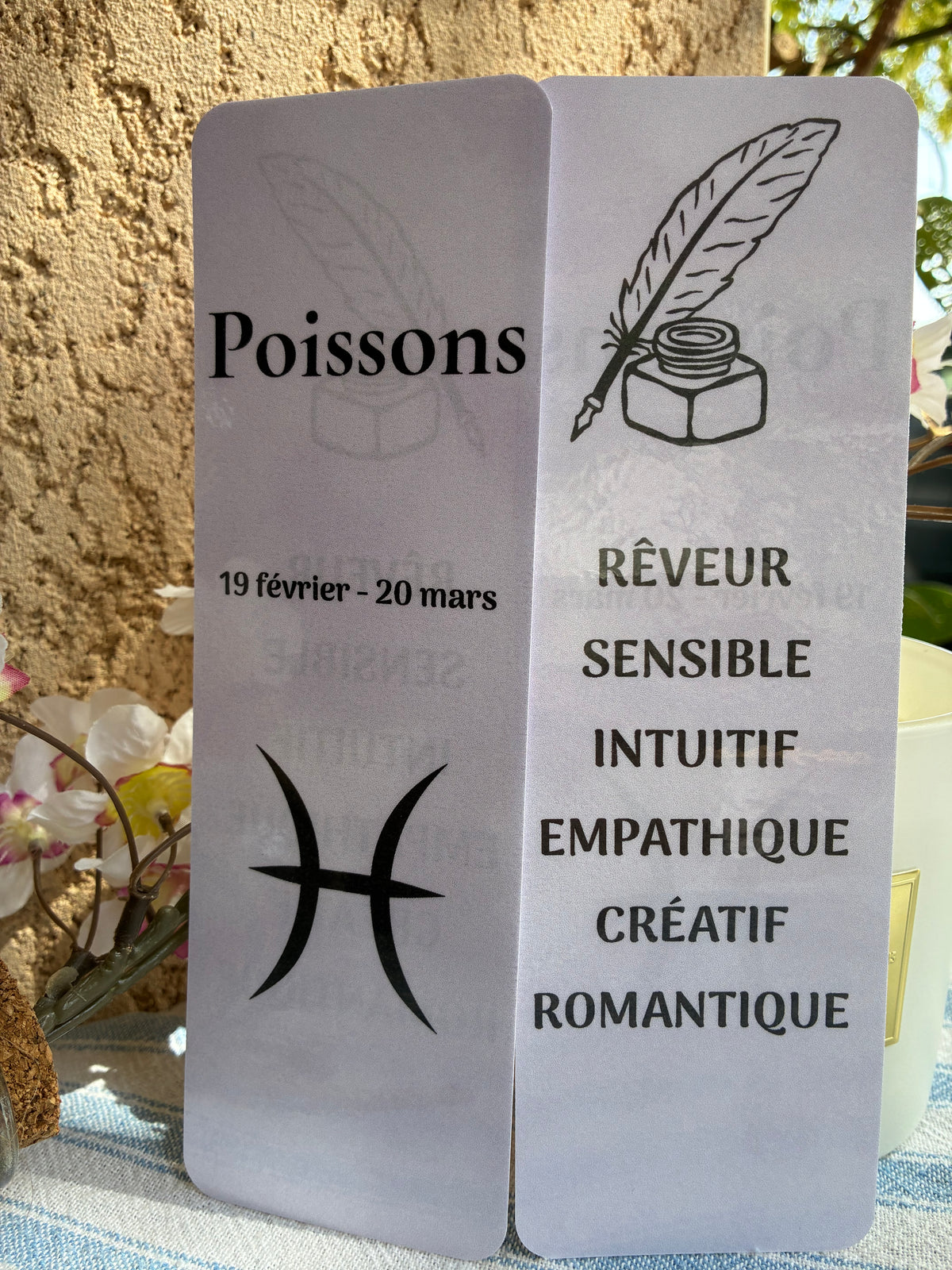 Marque page Poissons ♓️