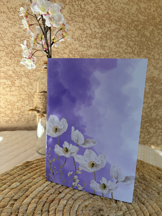 💜 Cahier A5 – Douceur Lilas