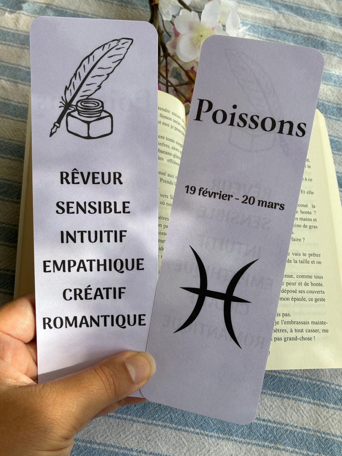 Marque page Poissons ♓️