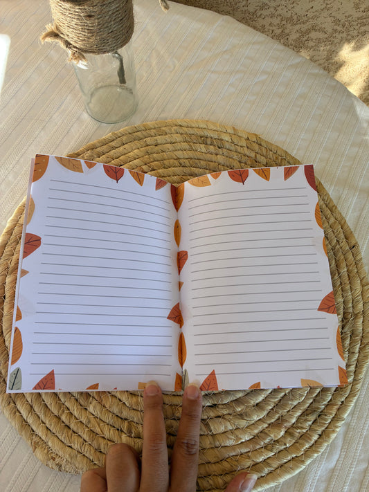 🍂 Cahier A5 – Douceur d’Automne
