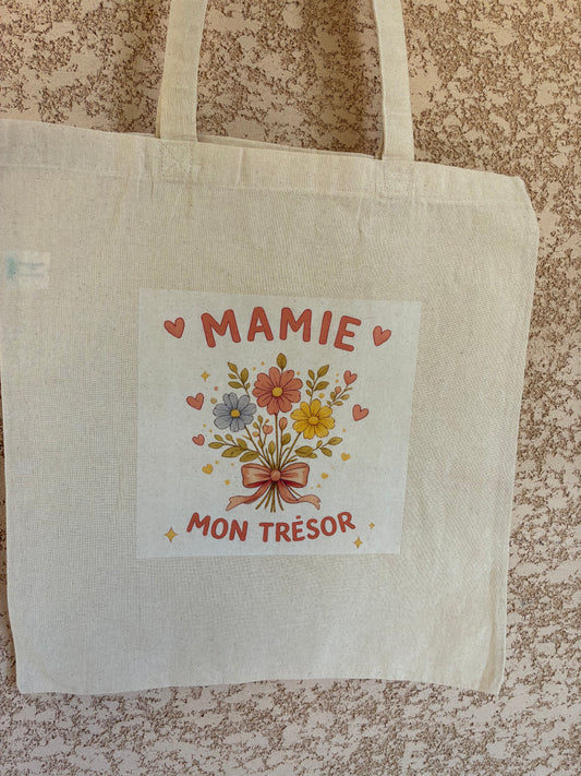👜 Tote Bag Mamie mon trésor