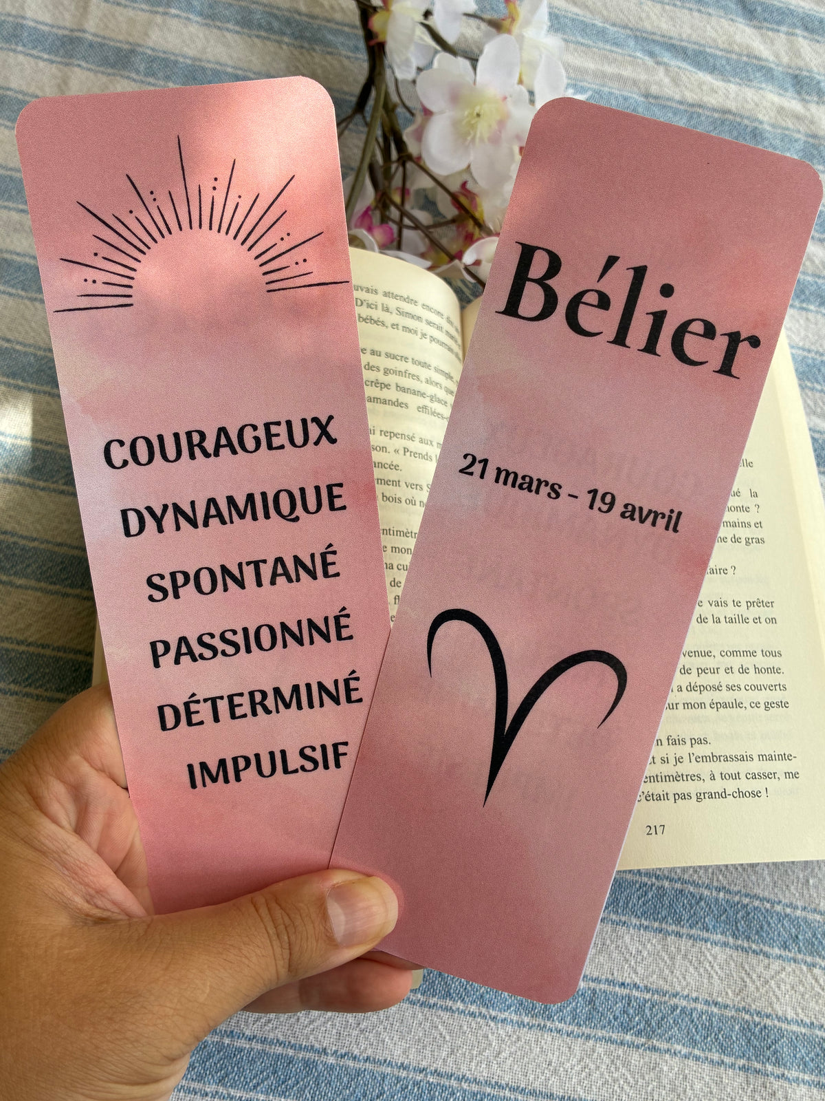 Marque page Bélier ♈️