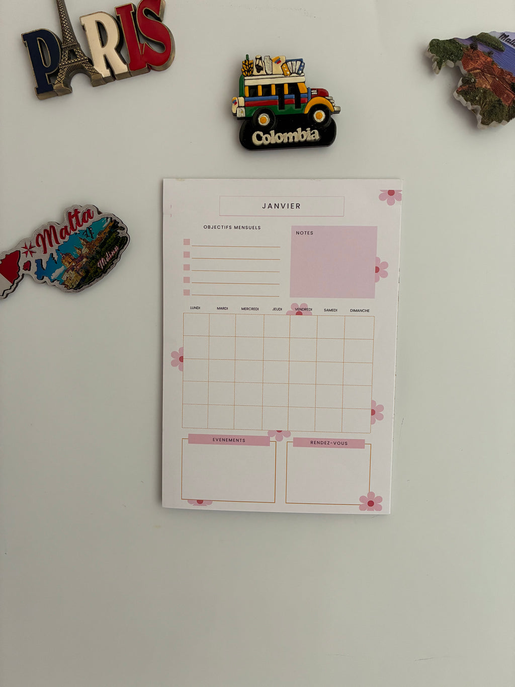 🌸 Organisation Mensuelle