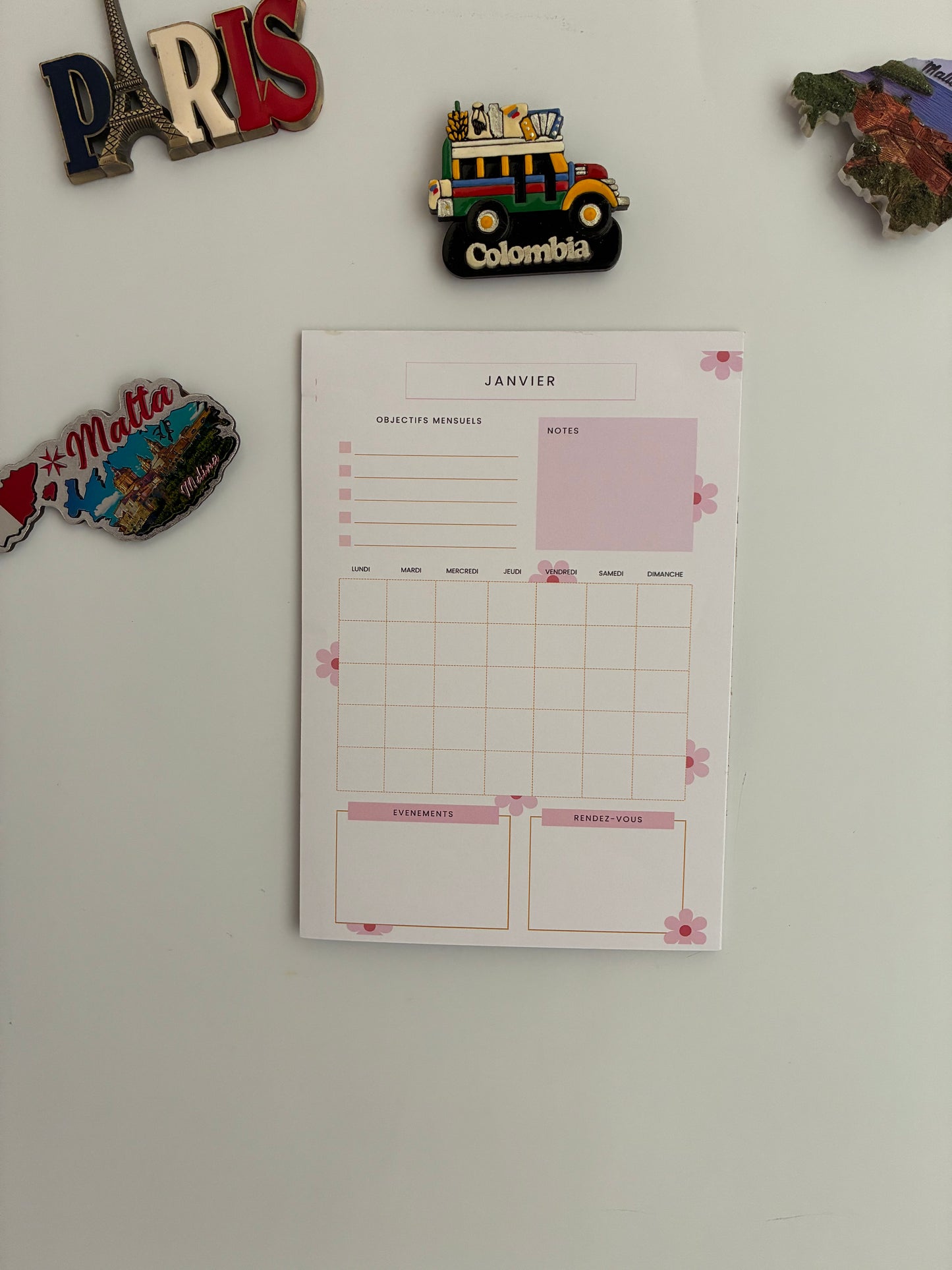 🌸 Organisation Mensuelle
