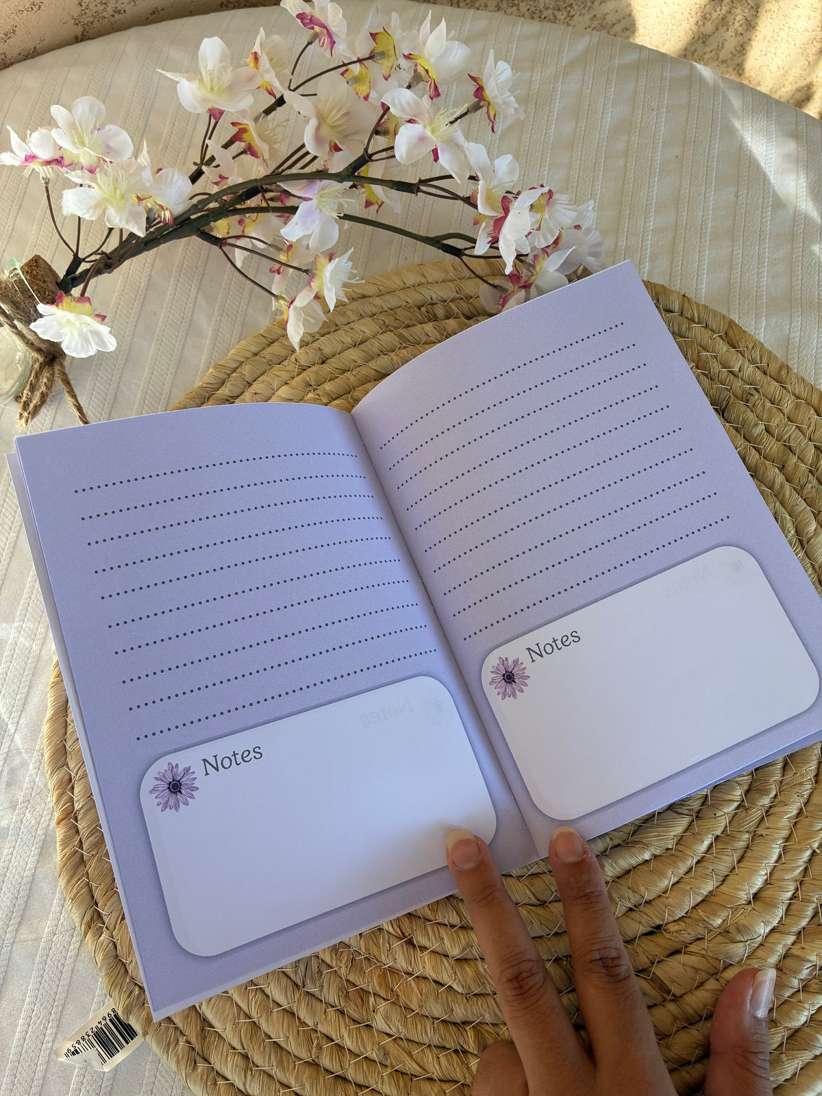 💜 Cahier A5 – Douceur Lilas