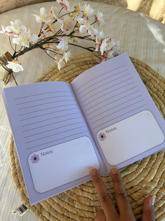 💜 Cahier A5 – Douceur Lilas