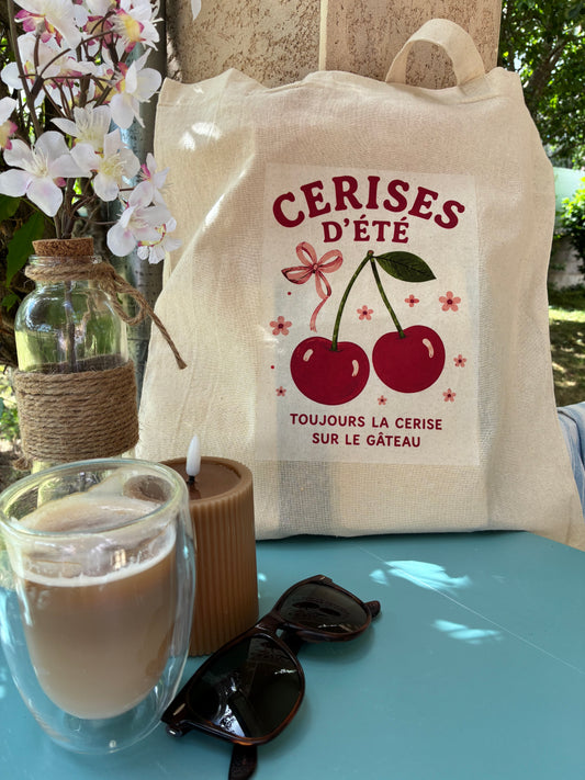👜 Tote Bag Cerises d’été