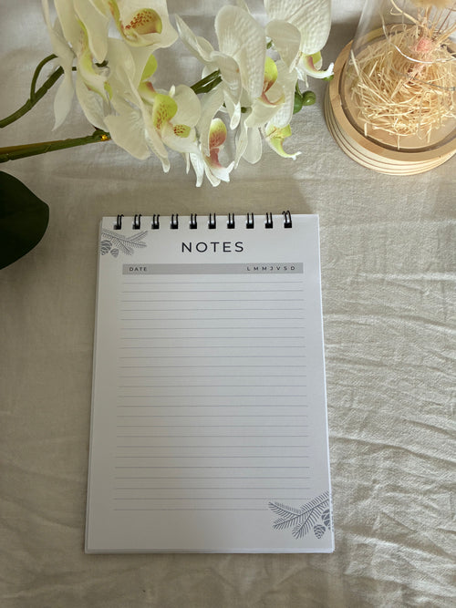 Bloc notes Fleurs & Élégance Féminine