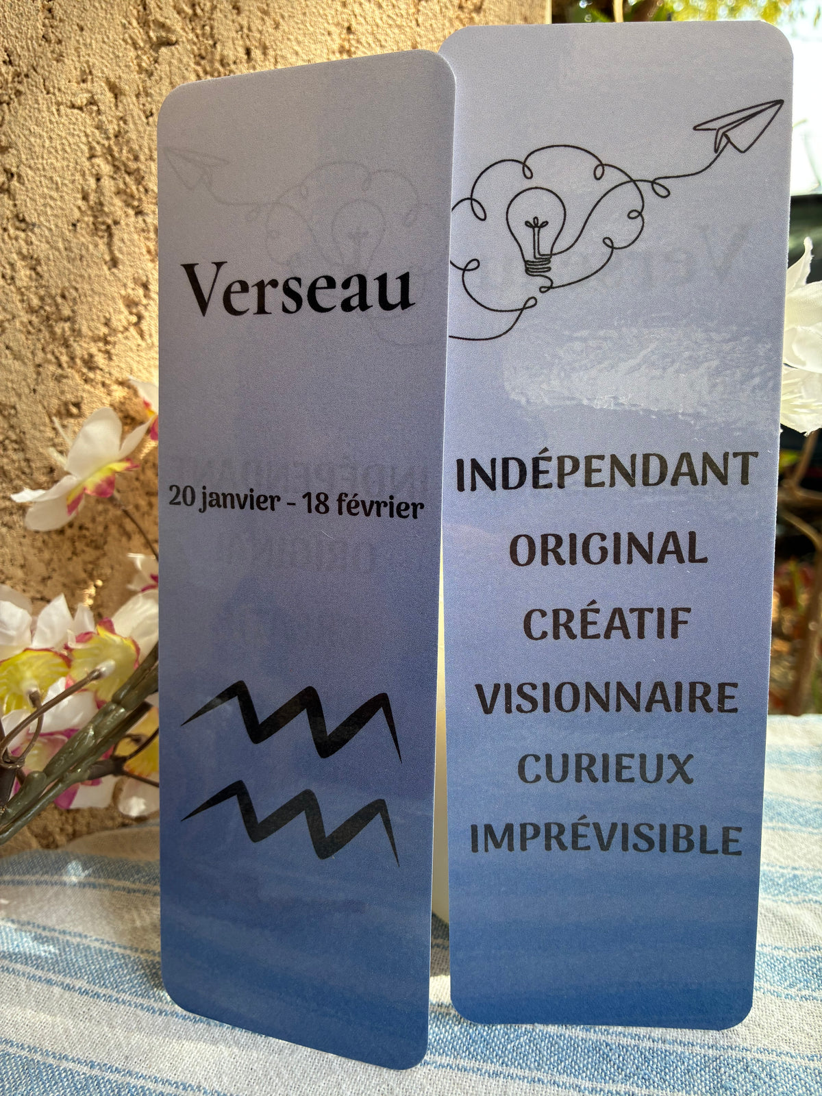 Marque page Verseau ♒️