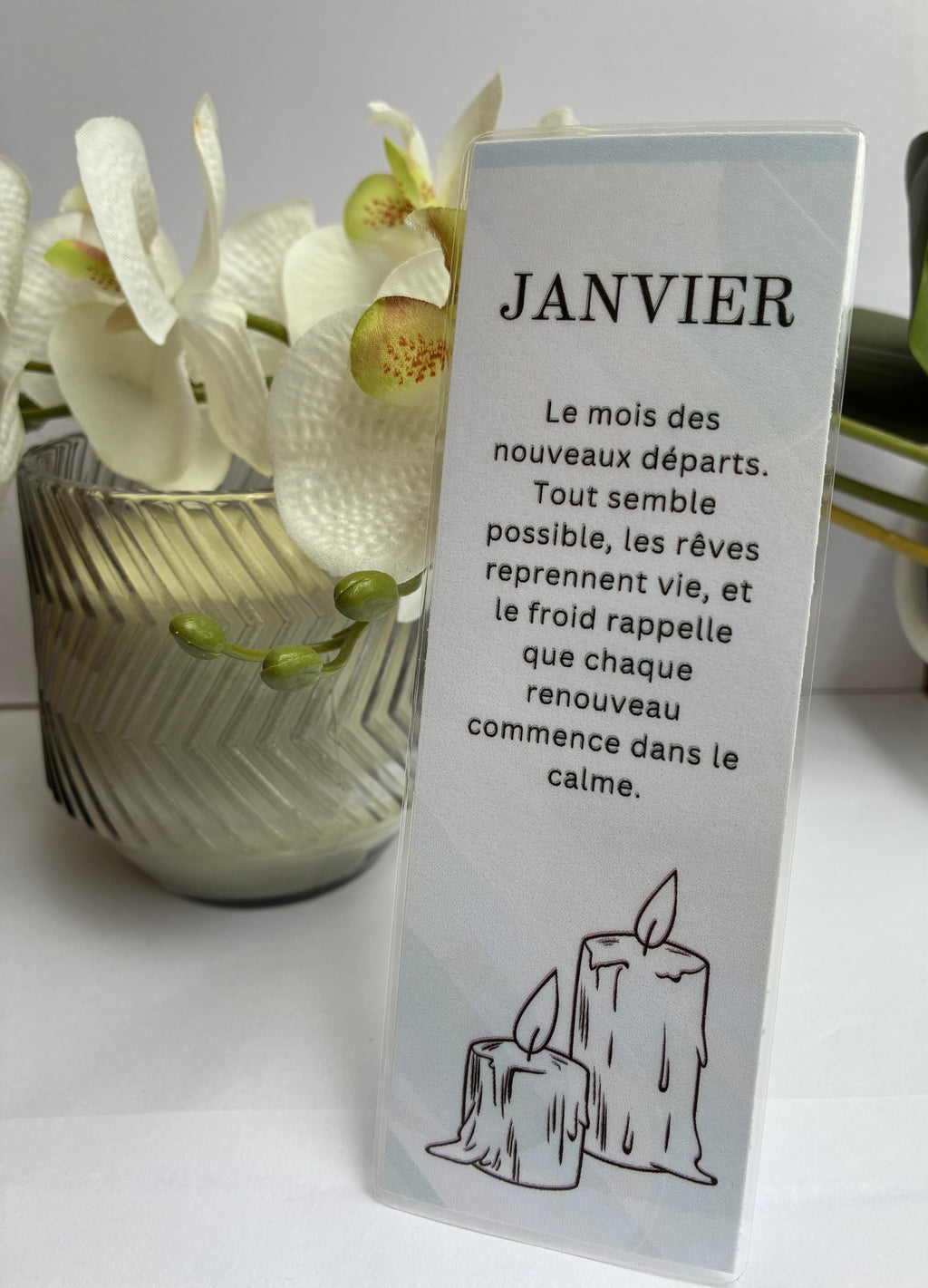 Marque page Janvier 🌸