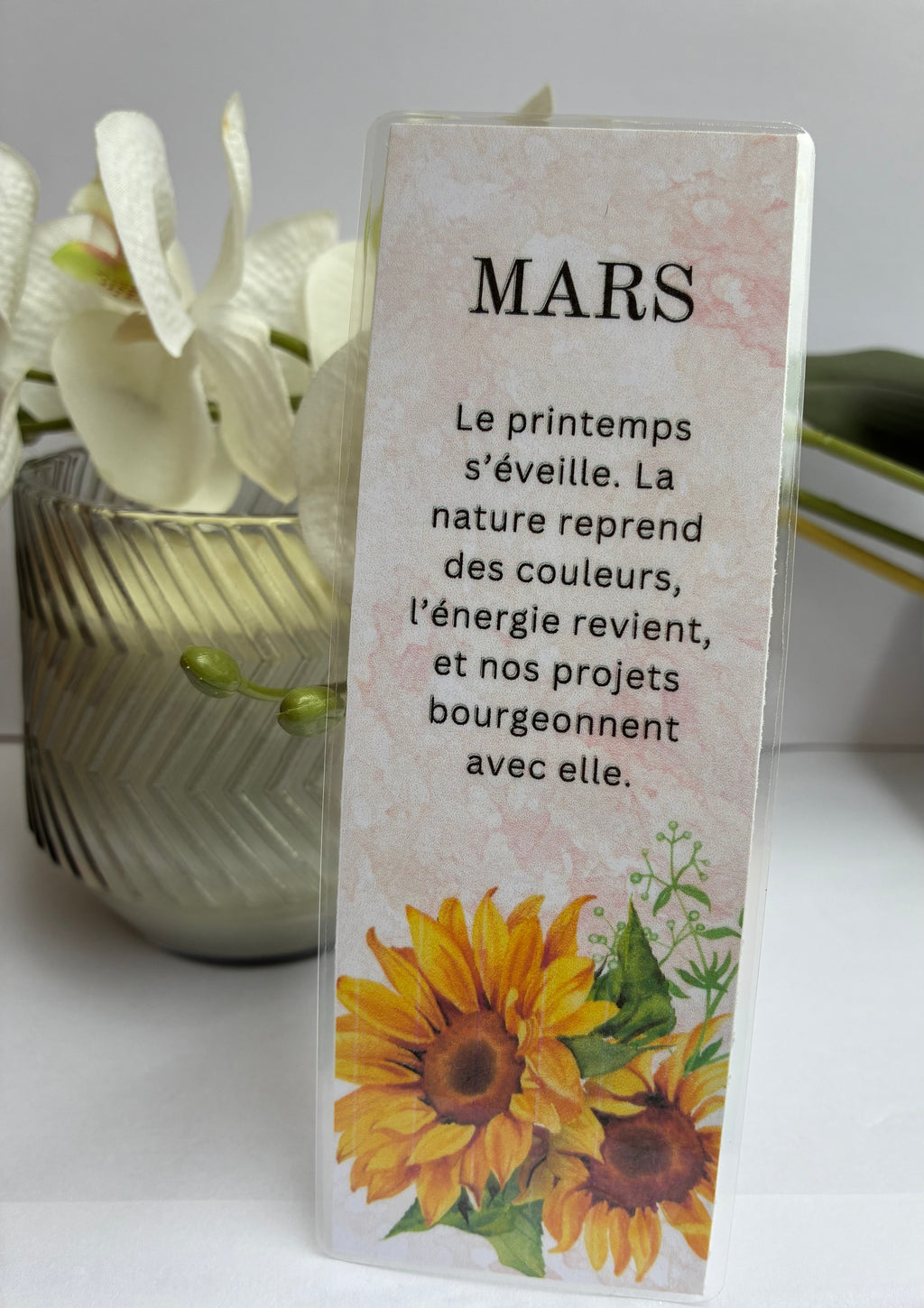 Marque pages Mars 🌸