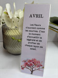 Marque pages Avril 🌸