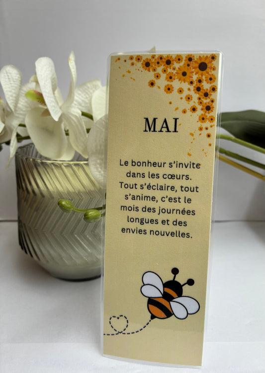 Marque pages Mai 🌸