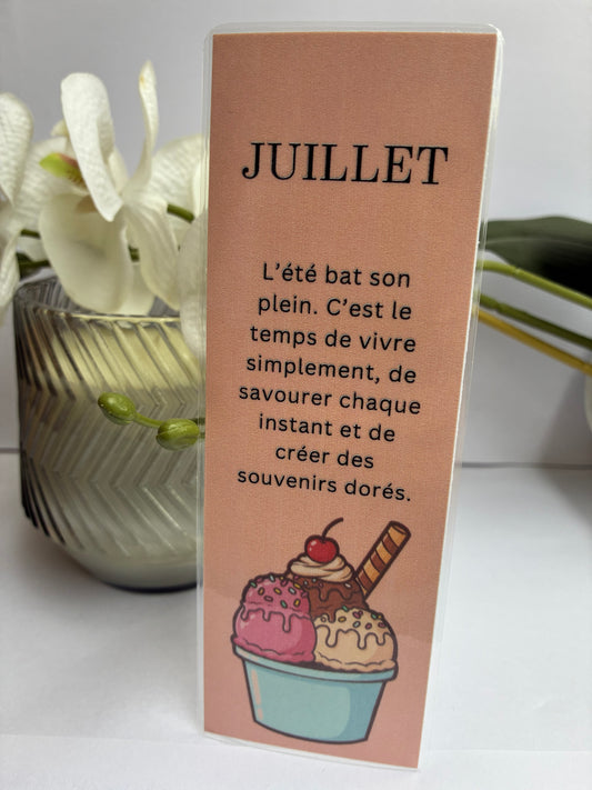 Marque pages Juillet 🌸