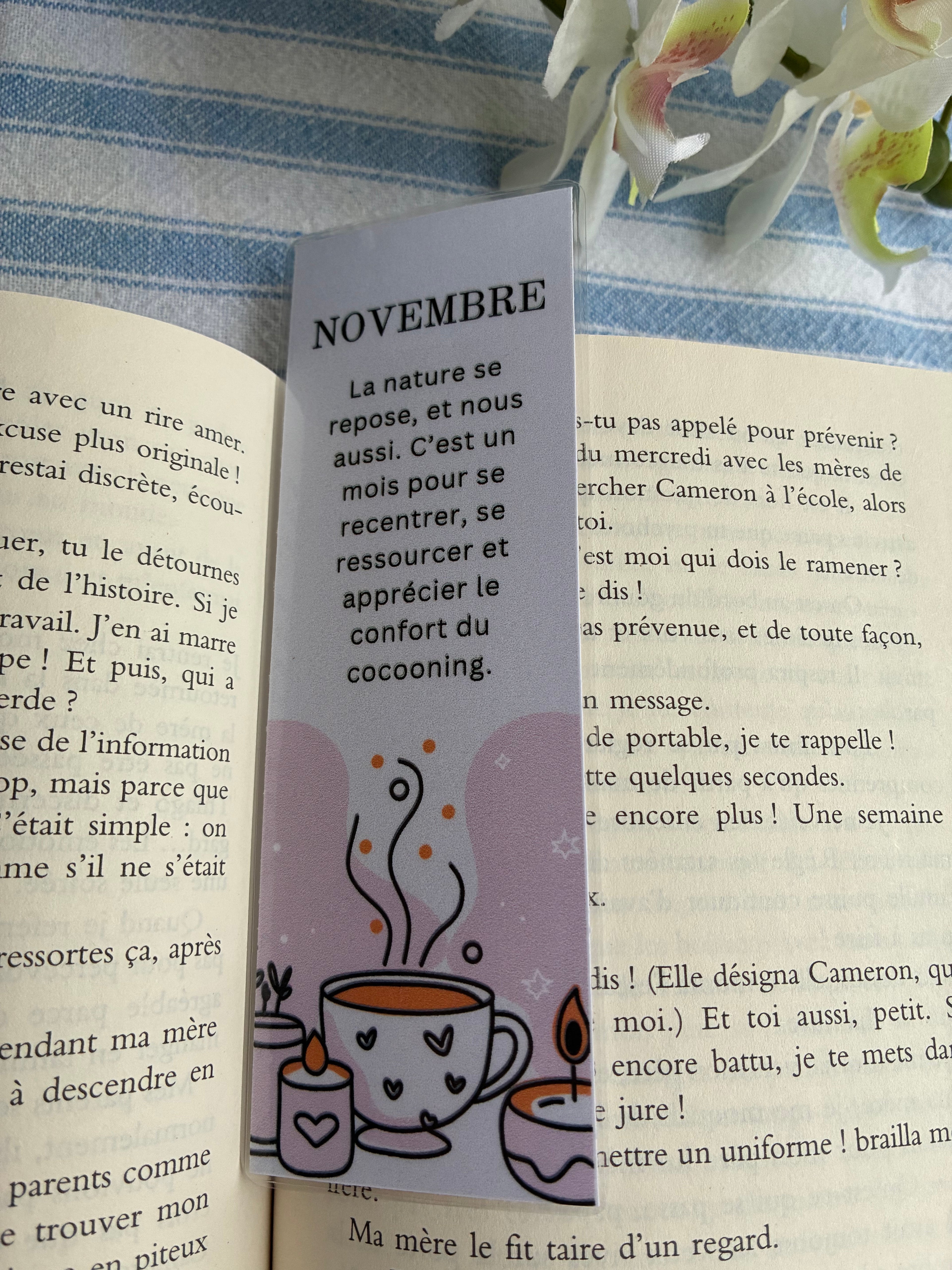 Marque pages Novembre 🌸