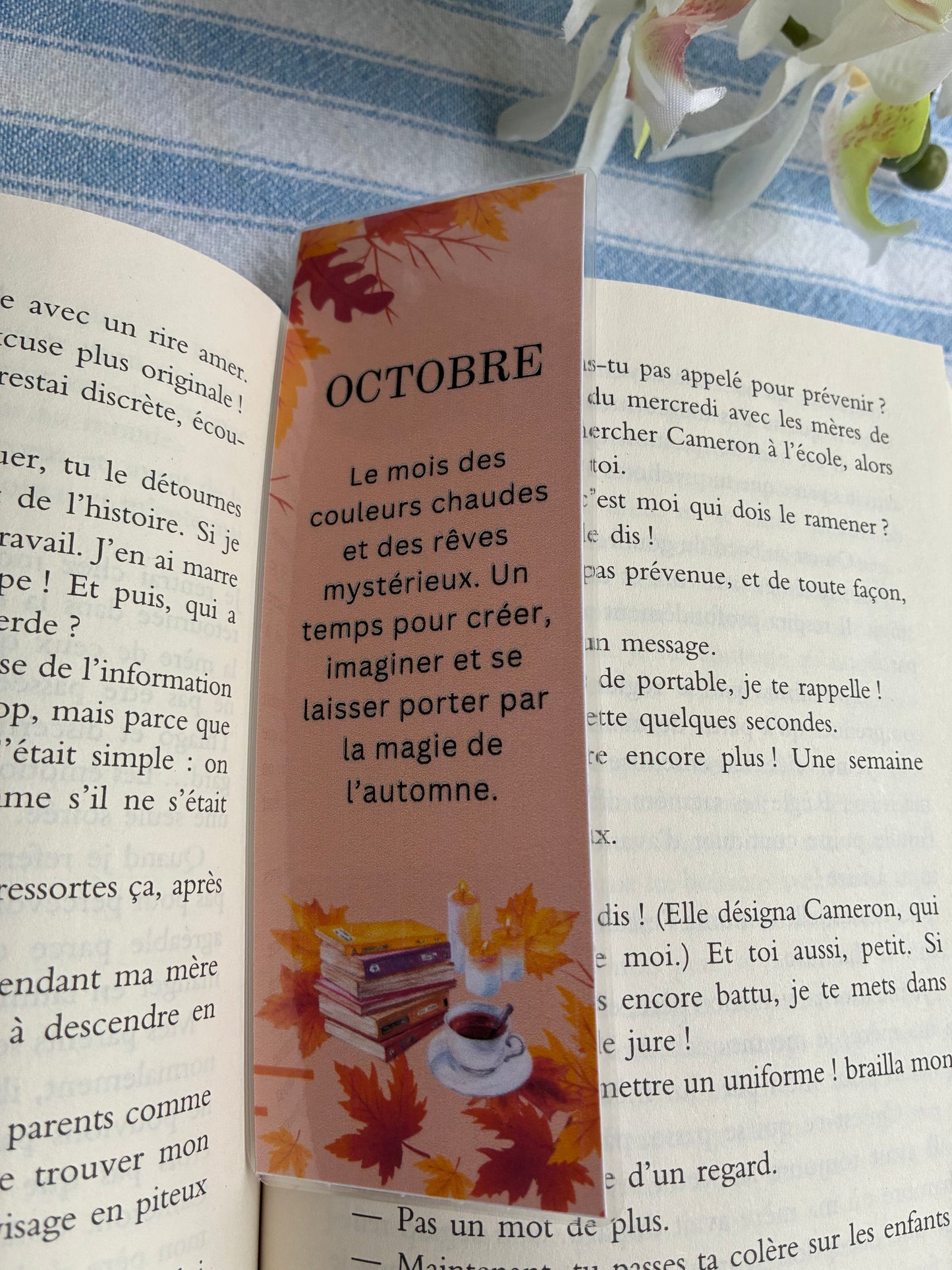 Marque pages Octobre 🌸