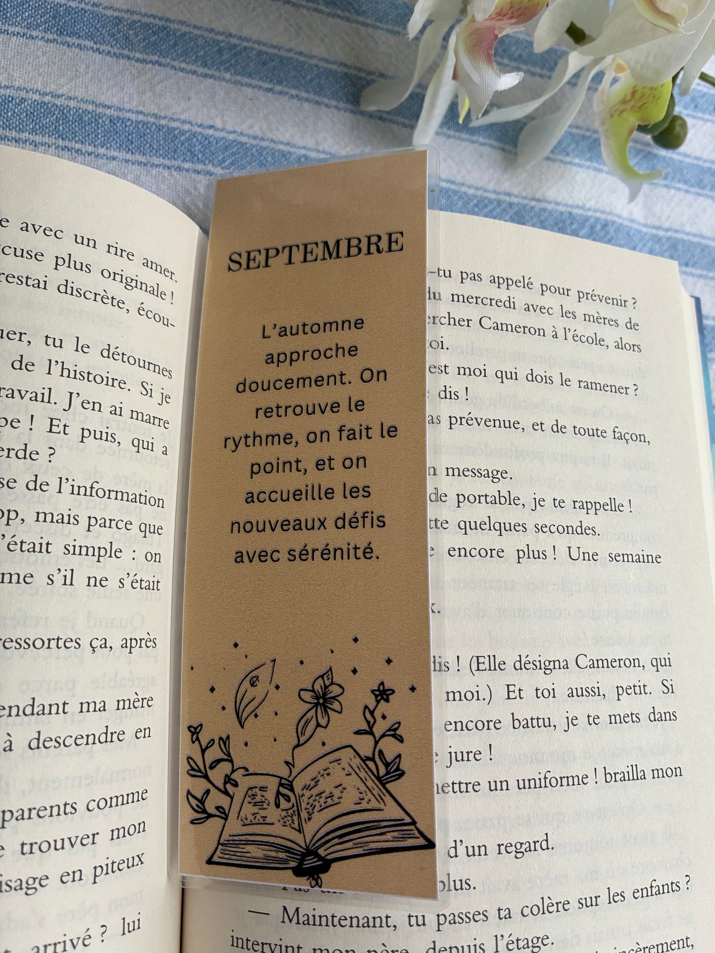 Marque pages Septembre 🌸
