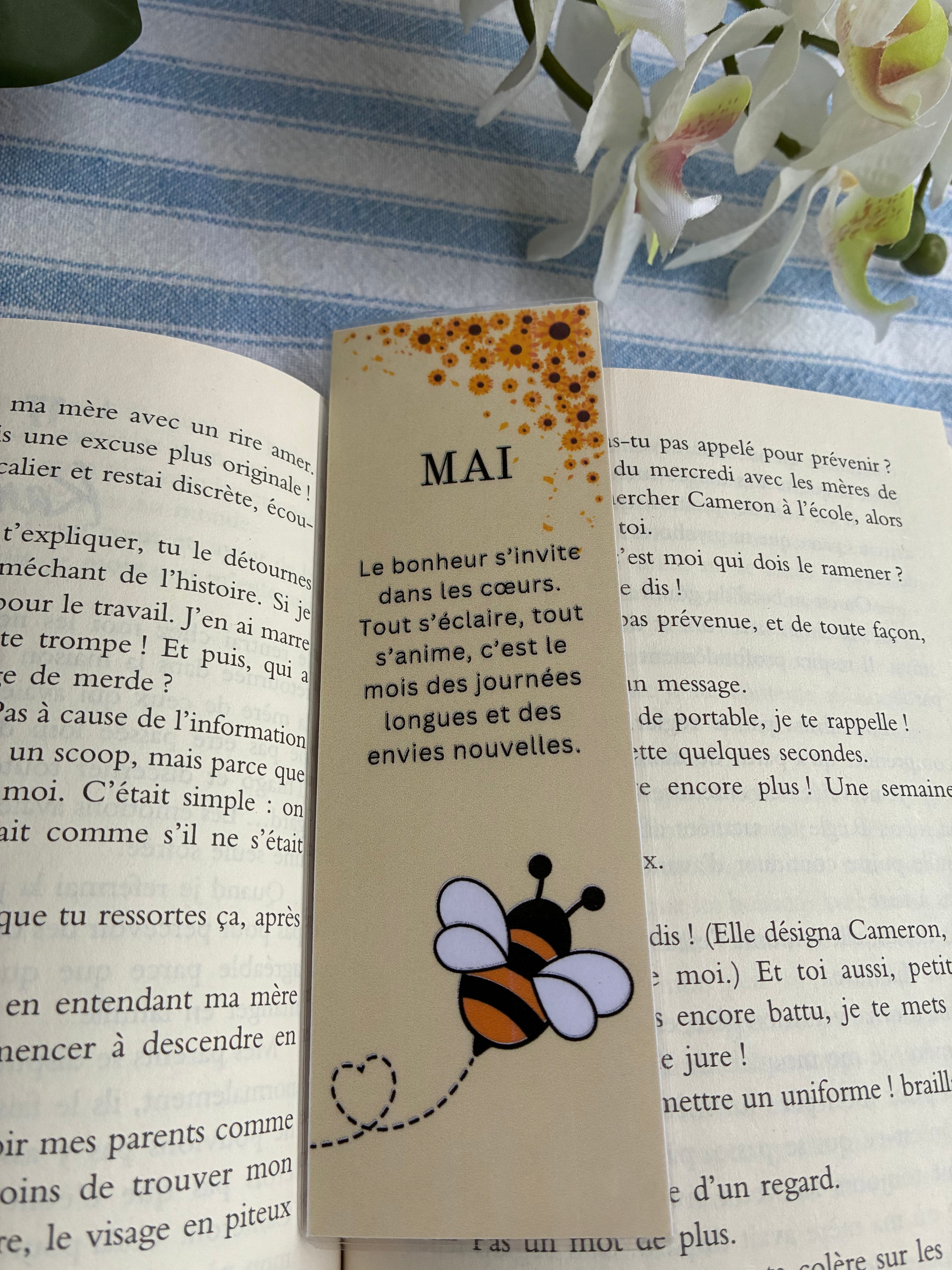 Marque pages Mai 🌸
