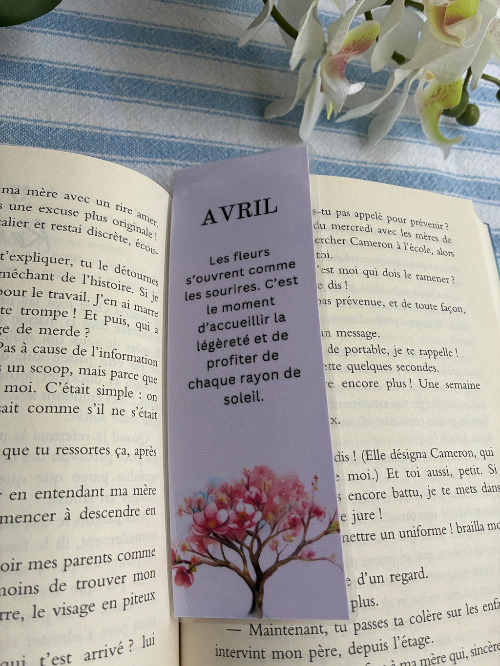 Marque pages Avril 🌸