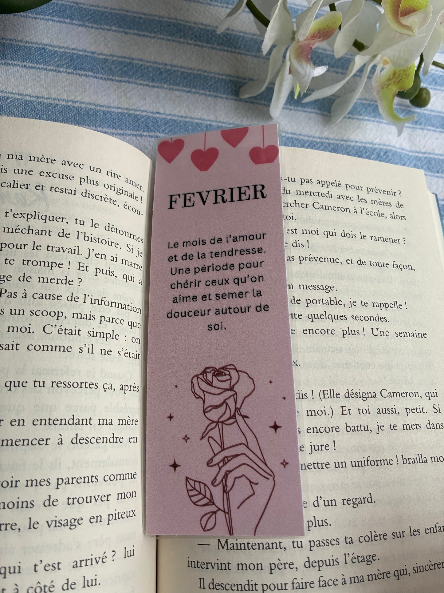 Marque pages Février 🌸
