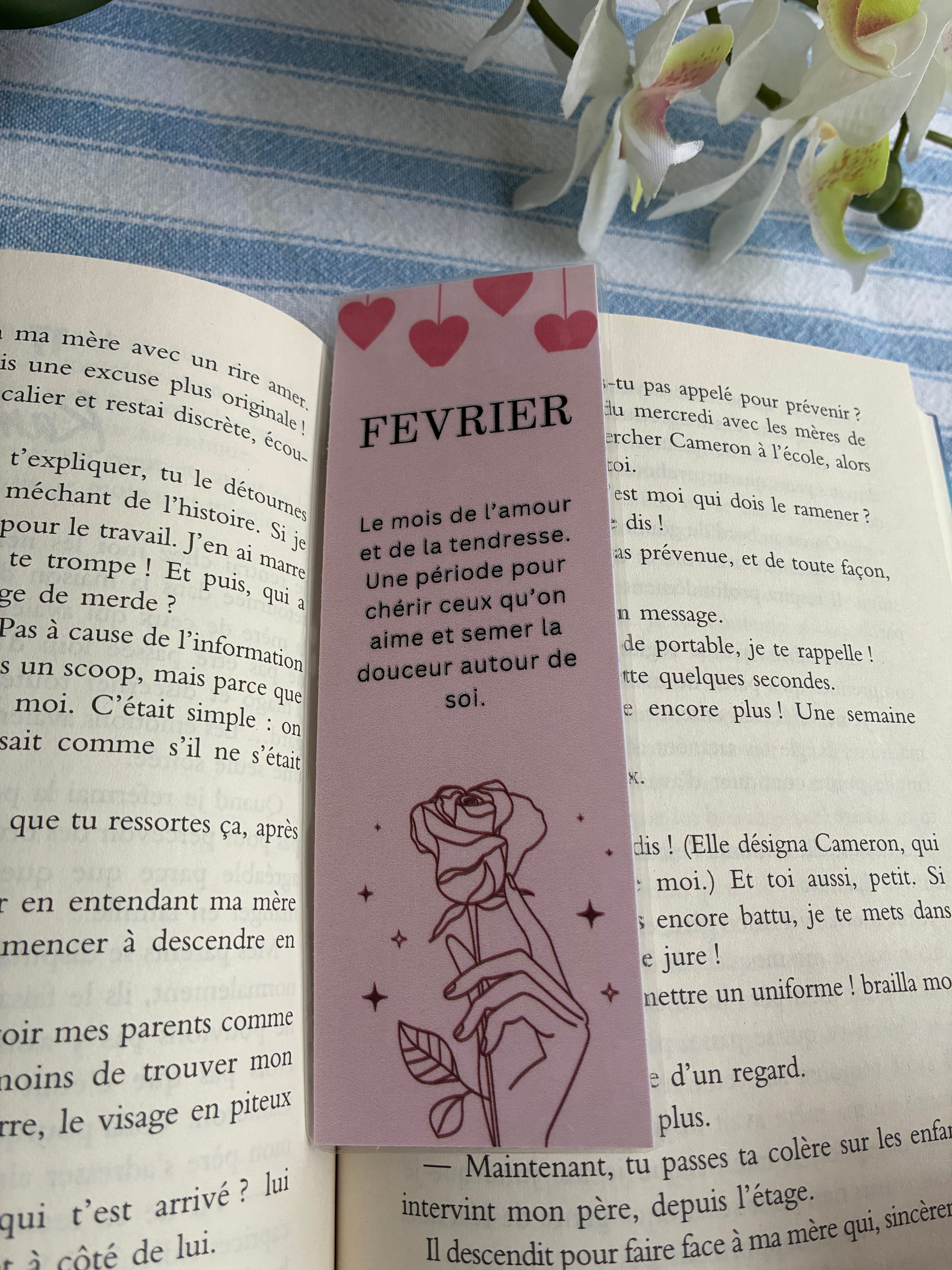 Marque pages Février 🌸